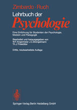 Lehrbuch der Psychologie : Eine Einführung für Studenten der Psychologie, Medizin und Pädagogik