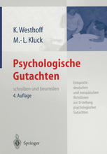 Psychologische Gutachten schreiben und beurteilen