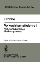 Volkswirtschaftslehre I : Volkswirtschaftliches Rechnungswesen