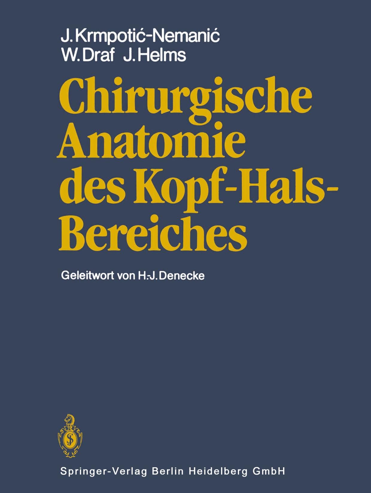 Chirurgische Anatomie des Kopf-Hals-Bereiches