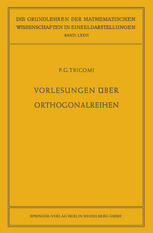 Vorlesungen über Orthogonalreihen