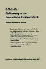 Einführung in die theoretische Elektrotechnik