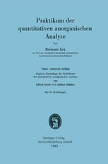 Praktikum der quantitativen anorganischen Analyse.