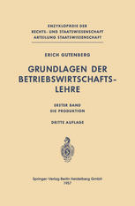 Grundlagen der Betriebswirtschaftslehre Die Produktion