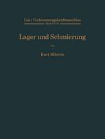 Lager und Schmierung