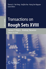 Transactions on rough sets XVIII