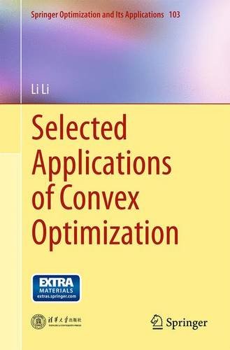 Selected applications of convex optimization