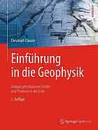 Einfuhrung in Die Geophysik