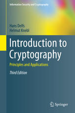 Introduction to Cryptography Principles and Applications