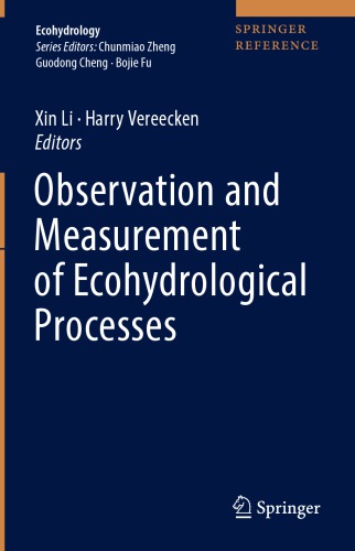 Observation and Measurement of Ecohydrological Processes