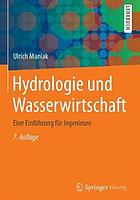 Hydrologie Und Wasserwirtschaft