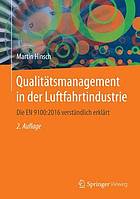 Qualit�tsmanagement in Der Luftfahrtindustrie