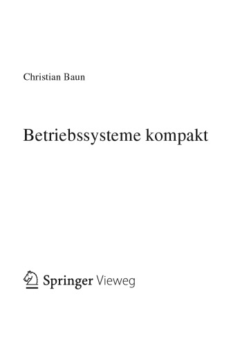 Betriebssysteme kompakt