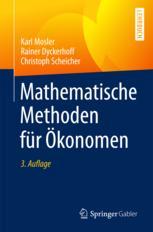 Mathematische Methoden für Ökonomen