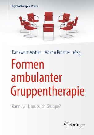 Formen ambulanter Gruppentherapie : Kann, will, muss ich Gruppe?