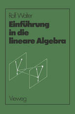 EINFUHRUNG IN DIE LINEARE ALGEBRA