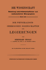 Die Physikalisch-Chemischen Eigenschaften der Legierungen