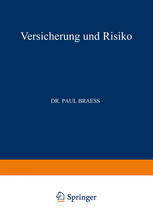 Versicherung und Risiko