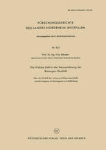 Die Wobbe-Zahl in der Kennzeichnung der Brenngas-Qualität : Über Den Einfluß der Schweren Kohlenwasserstoffe Auf Die Neigung Von Brenngasen Zur Rußbildung.