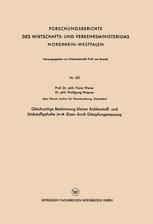 GLEICHZEITIGE BESTIMMUNG KLEINER KOHLENSTOFFUNDSTICKSTOFFGEHALTE IM