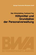 Hilfsmittel und Grundsätze der Personalverwaltung