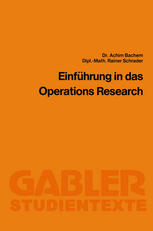 Einführung in das Operations Research