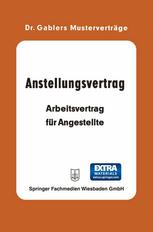 Anstellungsvertrag : Arbeitsvertrag Für Angestellte.