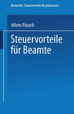 Steuervorteile für Beamte