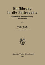 Einführung in die philosophie philosophie, weltanschauung, wissenschaft.