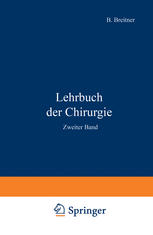 Lehrbuch der Chirurgie : Zweiter Band