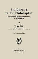 Einführung in die Philosophie Philosophie, Weltanschauung, Wissenschaft