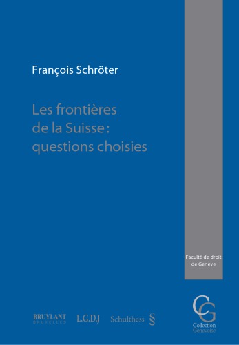 Les frontières de la Suisse 