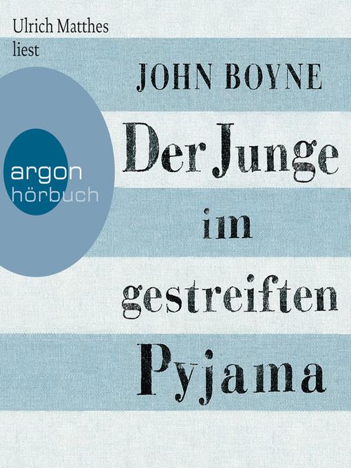 Der Junge im gestreiften Pyjama