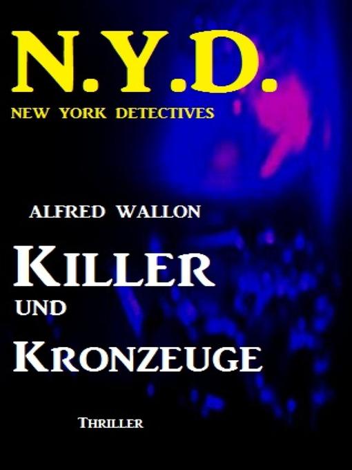 N.Y.D.--Killer und Kronzeuge (New York Detectives)