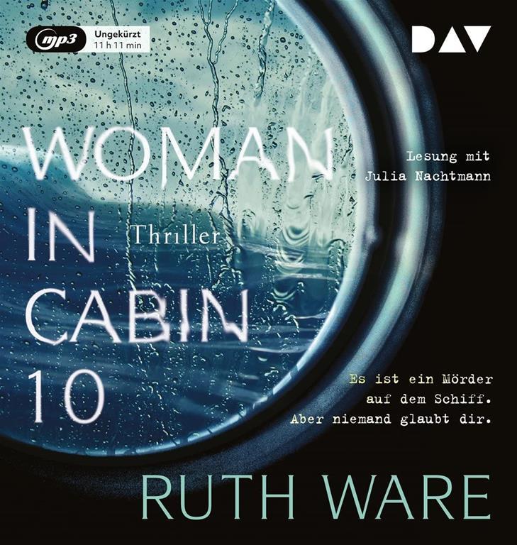 Woman in Cabin 10: Ungek&uuml;rzte Lesung (1 mp3-CD)