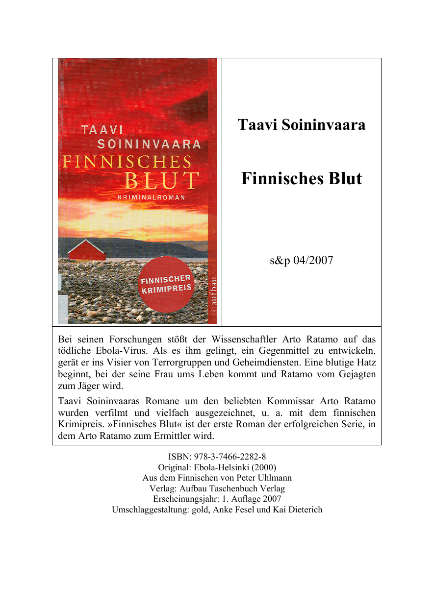 Finnisches Blut