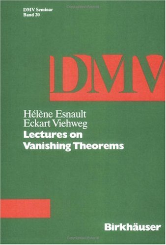 Lectures on Vanishing Theorems