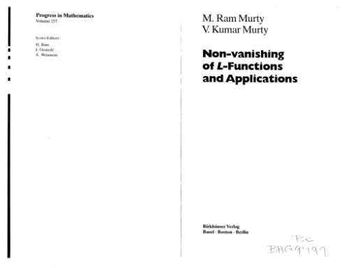 Non-vanishing of L-functions and applications