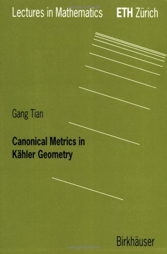 Canonical Metrics in Kähler Geometry