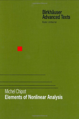 Elements of Nonlinear Analysis