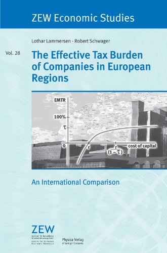 The Effective Tax Burden of Companies in European Regions : an International Comparison