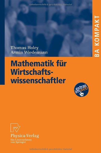 Mathematik Fa1/4r Wirtschaftswissenschaftler