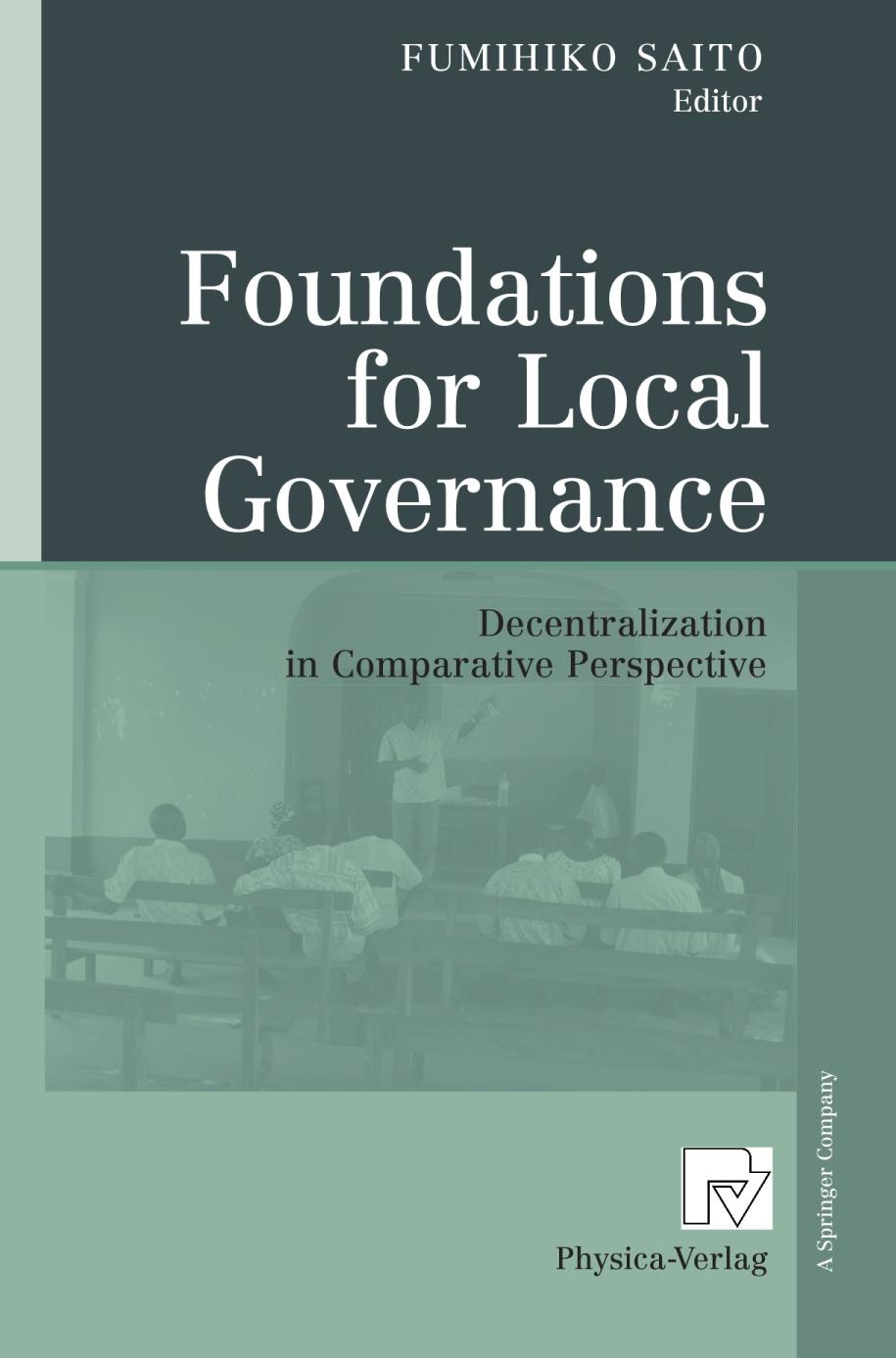 Foundations for Local Governance