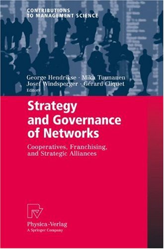 Strategy and Governance of Networks