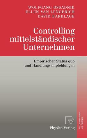 Controlling Mittelstandischer Unternehmen