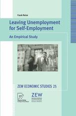 Leaving Unemployment for Self-Employment : an Empirical Study