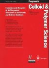 Formation And Dynamics Of Self Organized Structures In Surfactants And Polymer Solutions