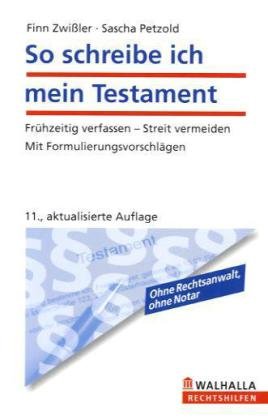 So Schreibe Ich Mein Testament