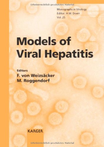 Models Of Viral Hepatitis (Monographs In Virology)