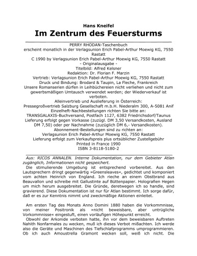 Im Zentrum des Feuersturms